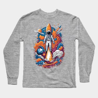 space travel Long Sleeve T-Shirt